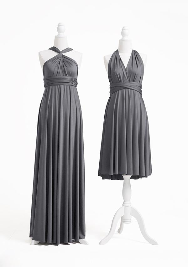 Buy Charcoal Grey Infinity Dress, Multiway Dress - InfinityDress.co.uk