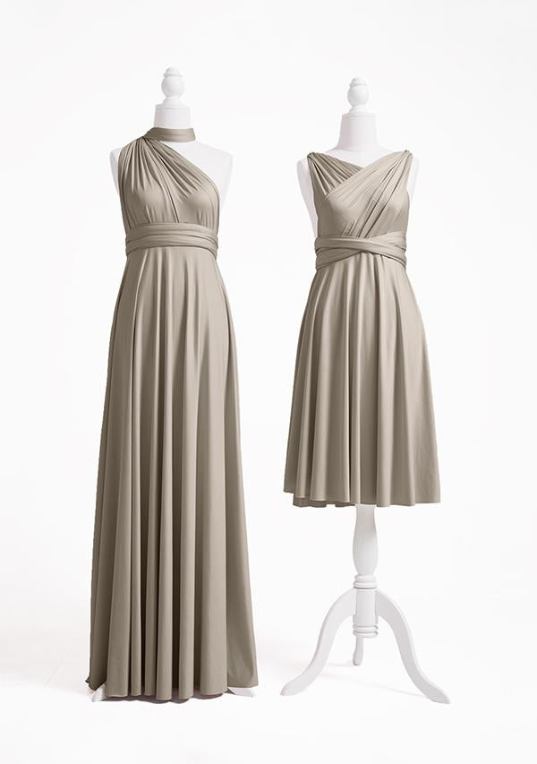 Buy Taupe Infinity Dress, Multiway Dress - InfinityDress.co.uk